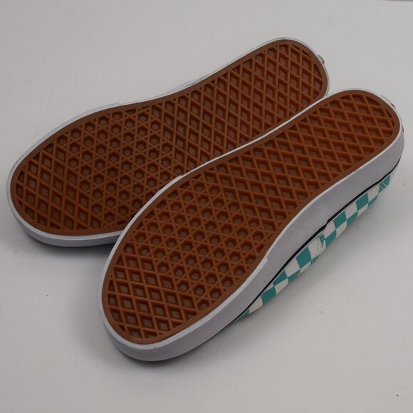 VANS Authentic Aqua Checkerboard Unisex Casual Classic Shoe Hipster Grunge - Picture 8 of 8